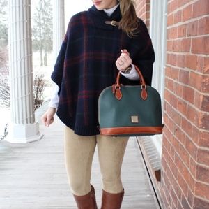 Lauren Ralph Lauren Plaid Poncho